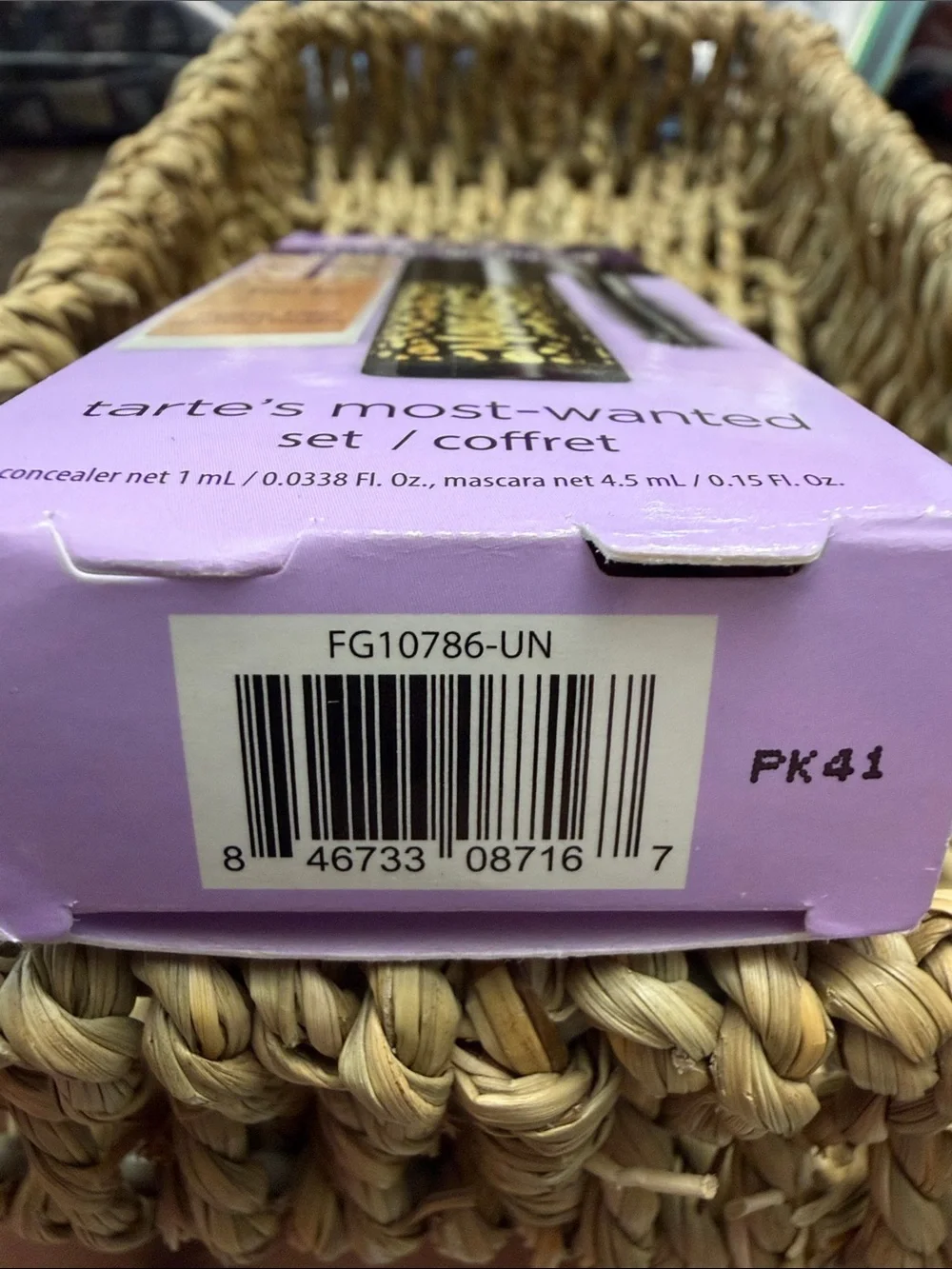Tarte Most-Wanted Shape Tape Concealer 42S Tan Sand + Maneater Mascara